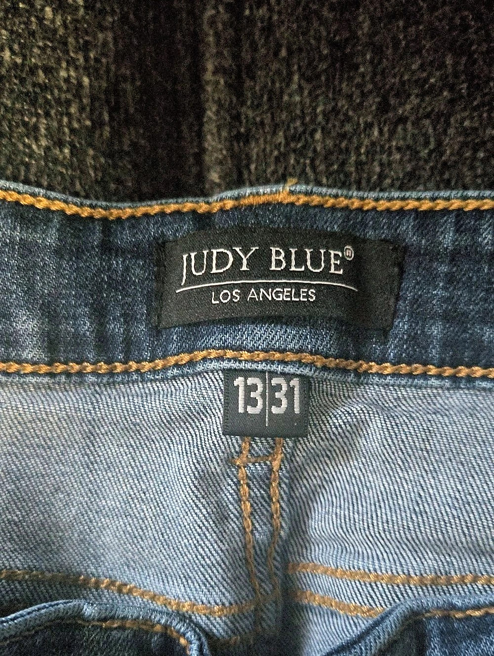 Judy Blue Relaxed Fit Jeans Blue Waist 13
